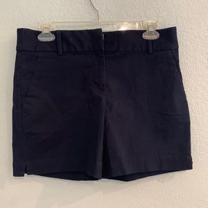 NWT Navy Loft Riviera Shorts 6" inseam Size 2